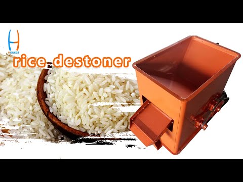 Working of Rice Destoner Machine