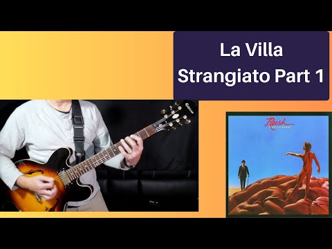 La Villa Strangiato (Rush) Guitar Lesson  (rhythm guitar)