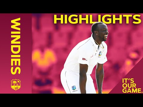 Roach Keeps Hosts in Control at Stumps! | Windies vs India 1st Test Day 1 2019 - Highlights