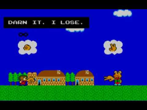 EVERY Janken Boss Battle: Alex Kidd in Miracle World - SEGA Master System ✔