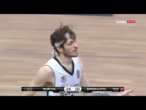 Şehmus Hazer ('99) Anadolu Efes Maçı Performansı 13 Sayı Ribaund 4 Asist