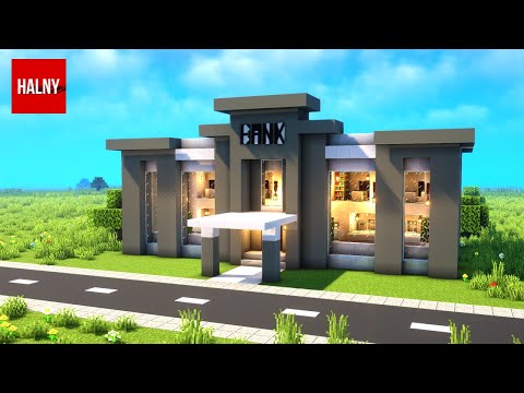 How to build a Bank in Minecraft