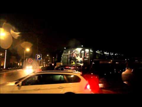 Vertrek 13 bussen KNVB bekerwedstrijd naar Rotterdam Capelle   VVSB