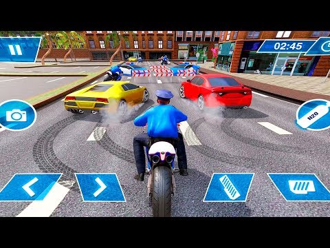 US Police Bike Chase 2019 - police bike games Android Gameplay
