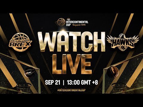 Utsunomiya Brex v Illawarra Hawks | Full Basketball Game |  FIBA Intercontinental Cup Singapore 2025