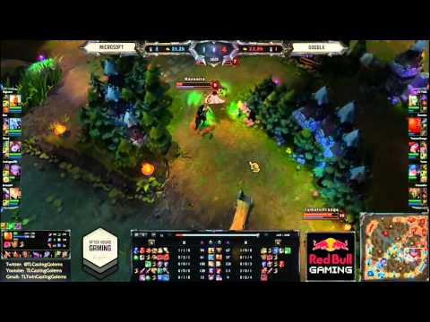 AHGL Google vs Microsoft Game 2 - Season 3 Week 10 (Quarter Finals) - League of Legends