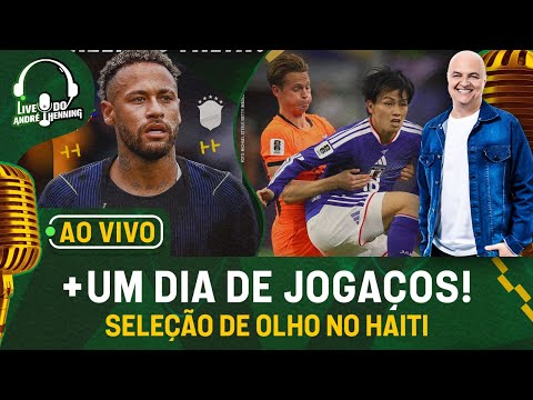 AO VIVO: NEYMAR VOLTA A TREINAR HOJE?; POSSÍVEIS RIVAIS DO BRASIL FAZEM JOGAÇO; ESTREIA DA ESPANHA
