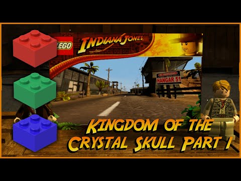 LEGO Indiana Jones 2: The Adventure Continues | CRYSTAL SKULL PART 1 - Red, Green, & Blue Bricks