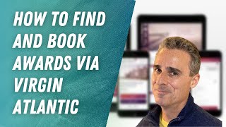 How to find and book awards on Virgin Atlantic
