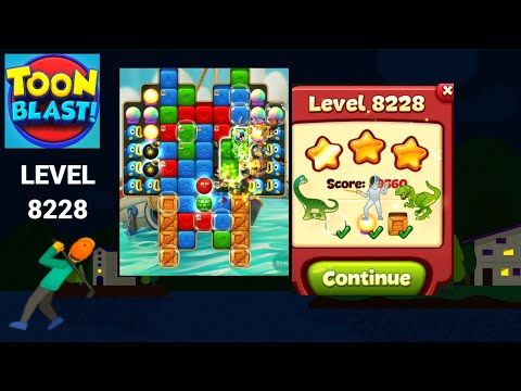 Toon Blast Level 8228