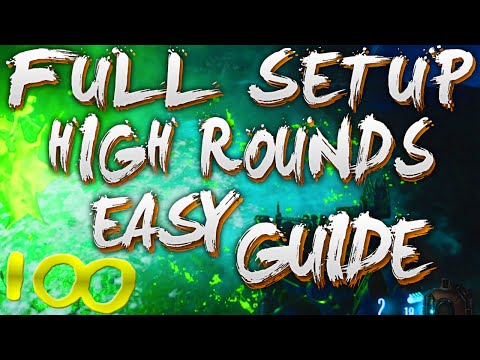 FULL SETUP EASY GUIDE FOR HIGH ROUNDS ON ZETSUBOU NO SHIMA - BLACK OPS 3 ZOMBIES