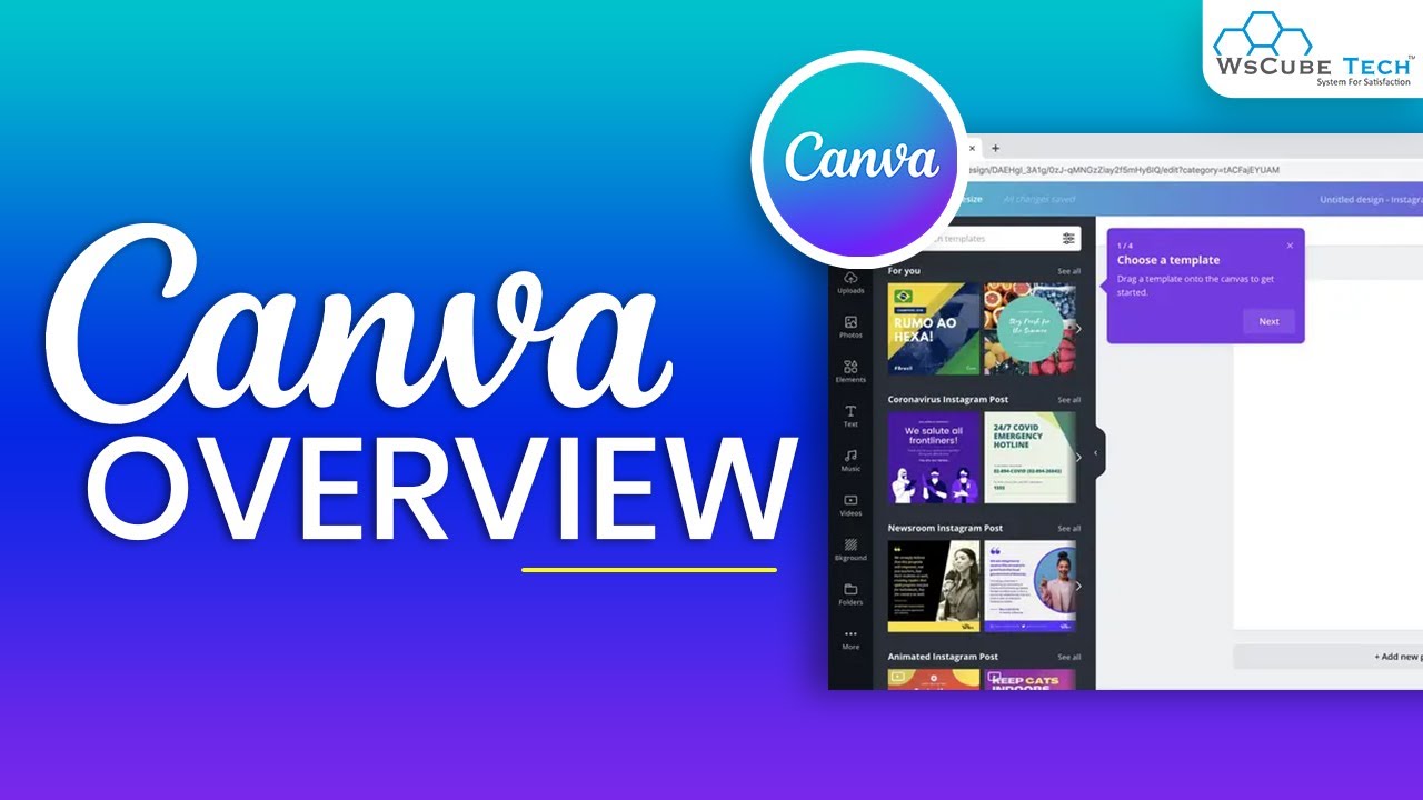 How to use Canva For Beginners - Complete Canva Introduction