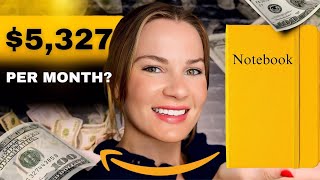 I TRIED Earning $5,300 Per Month Selling Blank Books On Amazon KDP