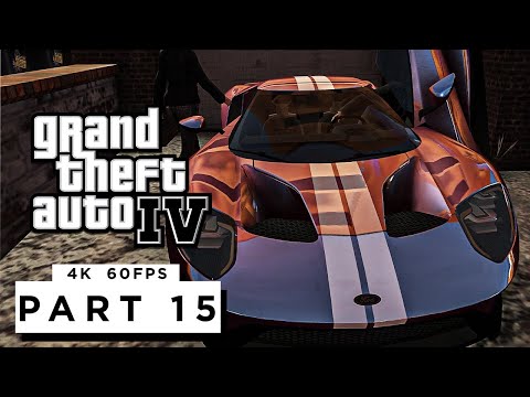 GRAND THEFT AUTO 4 Walkthrough Gameplay Part 15 - (PC 4K 60FPS) RTX 3090 MAX SETTINGS