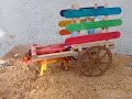 How To Make Or Create Cart Wood Work Bullock Cart For Agricultural Use