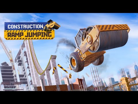 Construction Ramp Jumping Gameplay