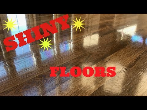 Hardwood floor polish