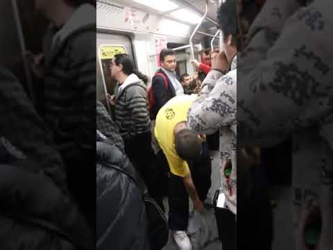 Rap en el metro Kaiser vs Jorge mc