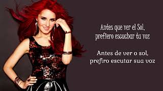 Dulce María - Antes Que Ver el Sol (Tradução PT-BR)