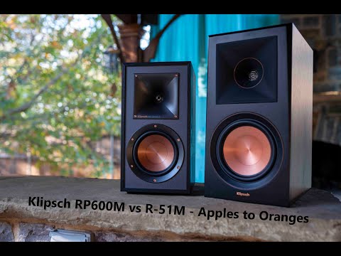 Klipsch RP600M vs Klipsch R-51M - Apples to Oranges!