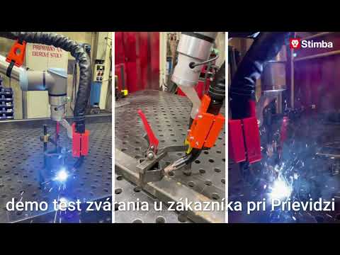Ferco zvárací cobot | zváranie s Kemppi MasterMig pri Prievidzi