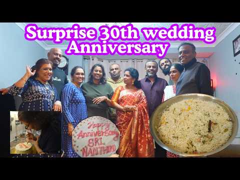 30th Wedding Anniversary ❤️ || Surprise 30th Wedding Anniversary
