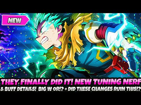 *THEY FINALLY DID IT!* NEW TUNING NERF & BUFF DETAILS! BIG W OR !? + DID THESE CHANGES RUIN THIS!?