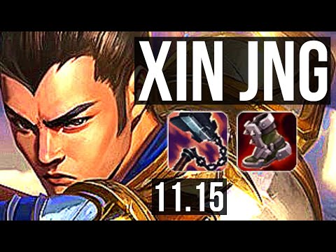 XIN ZHAO vs FIDDLESTICKS (JUNGLE) | 74% winrate, Rank 5 Xin, 3/1/6 | NA Challenger | v11.15
