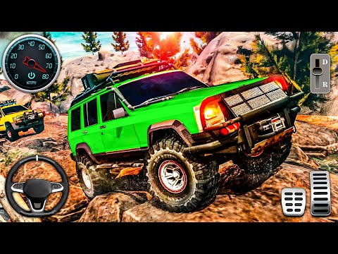 4x4 Offroad Jeep Simulator 3D - Spintrials Cargo Jeep Car Driver 2025 : Android Gameplay