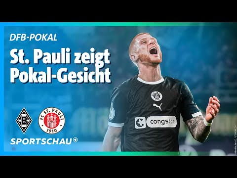 Borussia Mönchengladbach vs. FC St. Pauli Highlights, DFB Cup, Round of 16 | Sportschau Football
