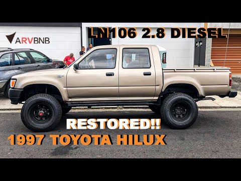 Thumbnail for 1997 HILUX LN106 - LAST YEAR SOLID AXLE DIESEL - RESTORATION PART 2 by Toyota Hilux