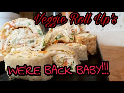 Veggie Roll Up's | We're Back BABY!