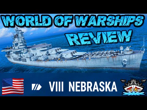 Nebraska T8/US/BB-CV *TOD VON OBEN* "Review"⚓️ in World of Warships 🚢