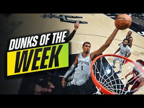 The TOP Dunks of Week 10 | 2025-26 NBA Season