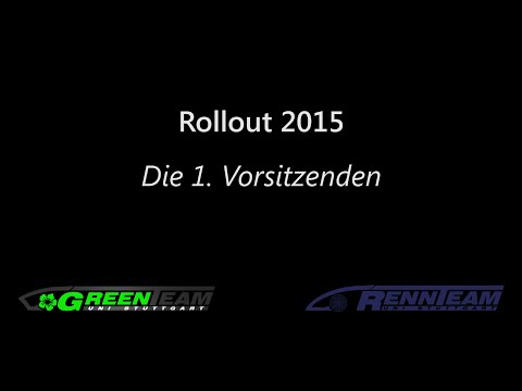 Rollout 2015 - Die 1. Vorsitzenden