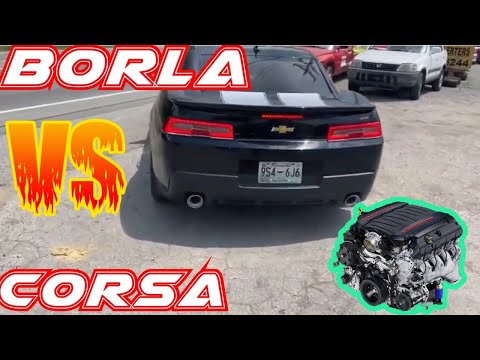 Chevy Camaro SS 6.2L: BORLA Vs CORSA!