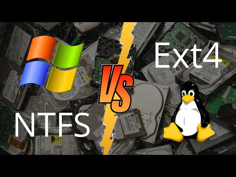 NTFS vs Ext4