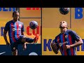 KOUNDE'S FIRST TOUCHES AS A BARÇA PLAYER I OFFICIAL PRESENTATION ⚽??