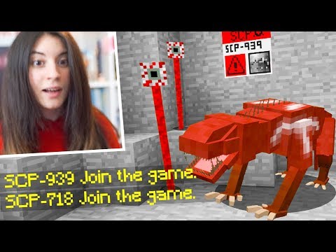 SPAVENTO LA MIA RAGAZZA CON SCP 939 E SCP 718 - Scherzi su Minecraft ITA