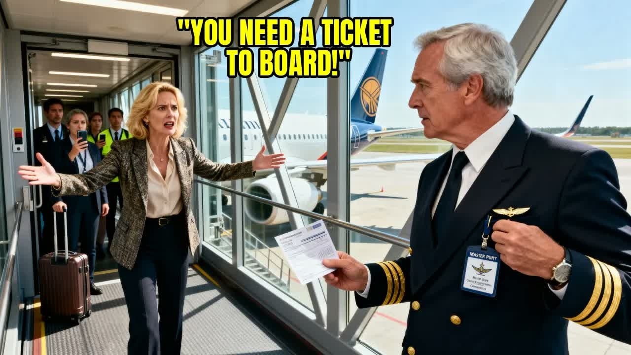 Karen Refused Pilot to Board His Plane! [UNBELIEVABLE] He Controls Her Flight!