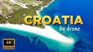 CROATIA🇭🇷 | The Cinematic 4K Drone Flight to ALL Wonders for RELAXING