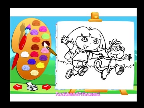 comment colorier dora