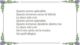 Il Volo - Questo Amore I Don&#39;t Want to Miss a Thing Lyrics