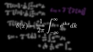 The Fourier Transform and the Dirac Delta Function