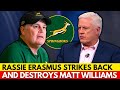 🔥RASSIE ERASMUS AND MATT WILLIAMS IN HEATED CONFLICT OVER BENCH STRATEGIES | SPRINGBOKS NEWS