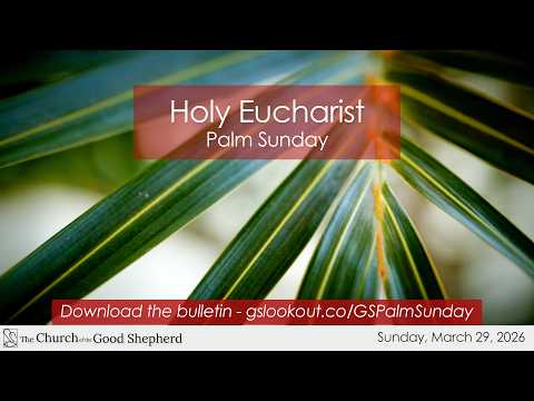 Sermon – Palm Sunday, March 29, 2026