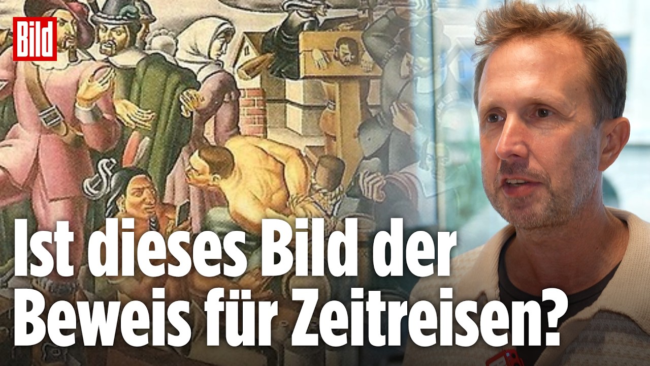 90 Jahre altes Gemälde: Beweist dieses kleine Detail wirklich Zeitreisen?