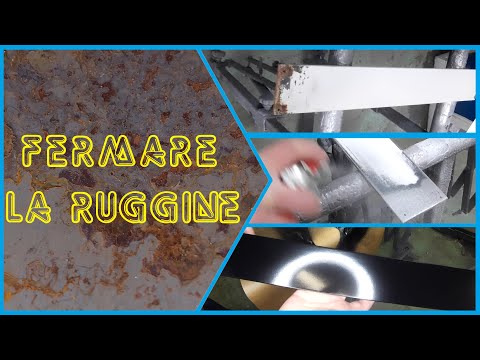 come trattare la ruggine