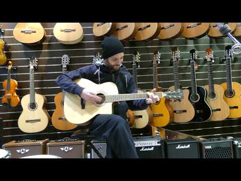 APC - GA100 Cutaway Acoustic Guitar Demo