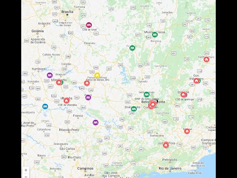 Localização das Unidades Socioeducativas de MG! #7 CONCURSO AGENTE SOCIOEDUCATIVO MG